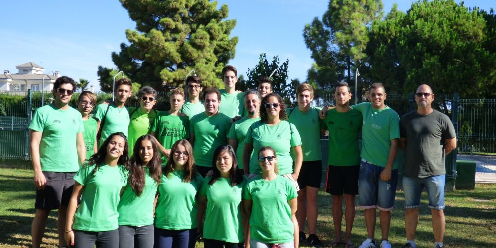GRAN PRESENTACION DE TODOS LOS EQUIPOS DEL CLUB NATACION SAN VICENTE.