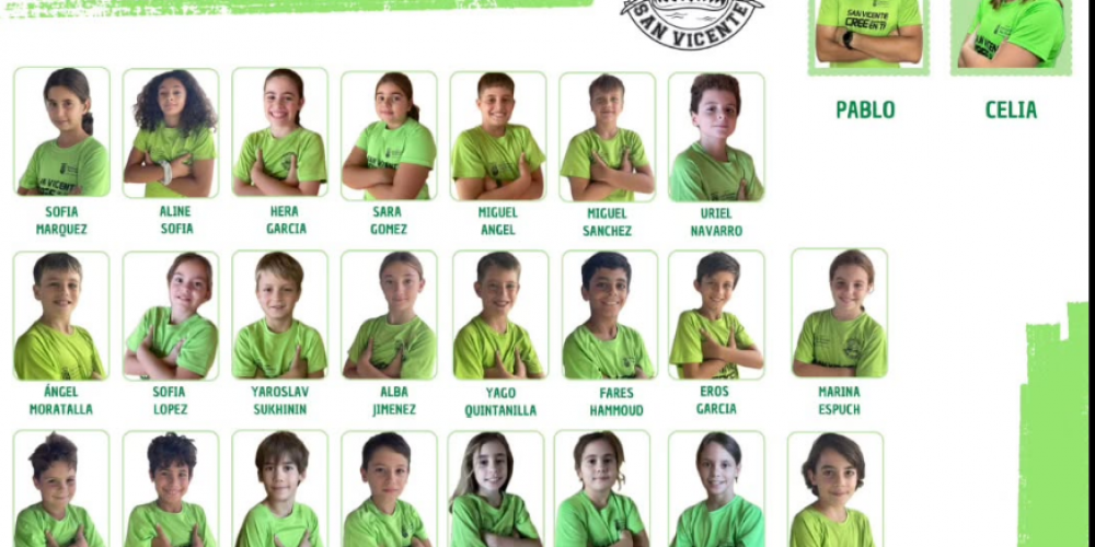 Liga Benjamín en la piscina de San Vicente Del Raspeig