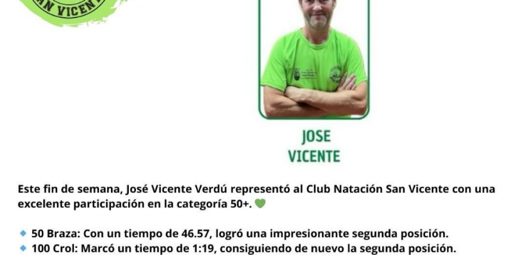 Gran actuación de nuestro nadador máster en la piscina de Elche