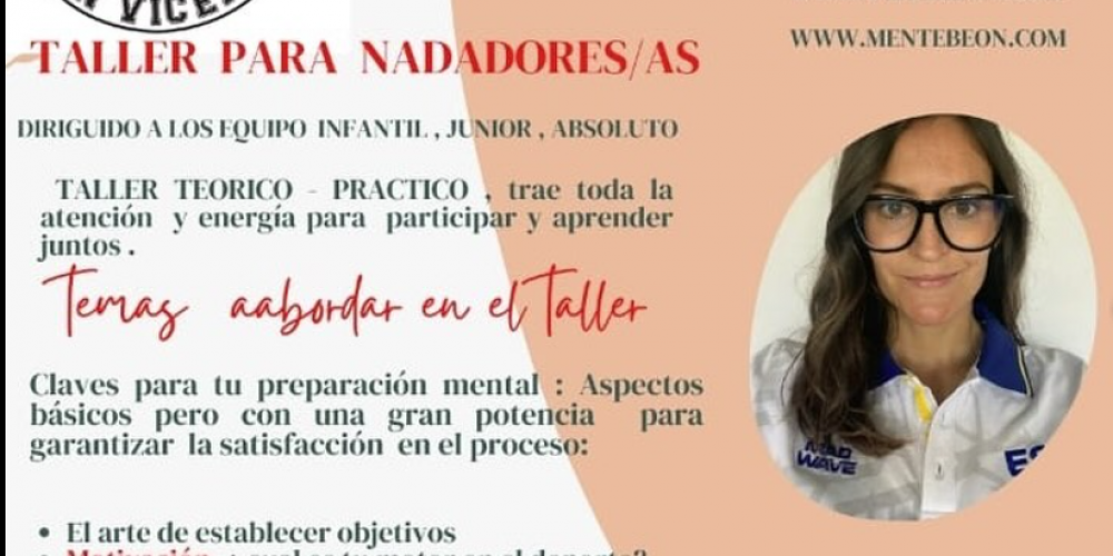 Charla impartida por Andrea Cerrejón sobre la preparación mental para competiciones, la motivación y la concentración.