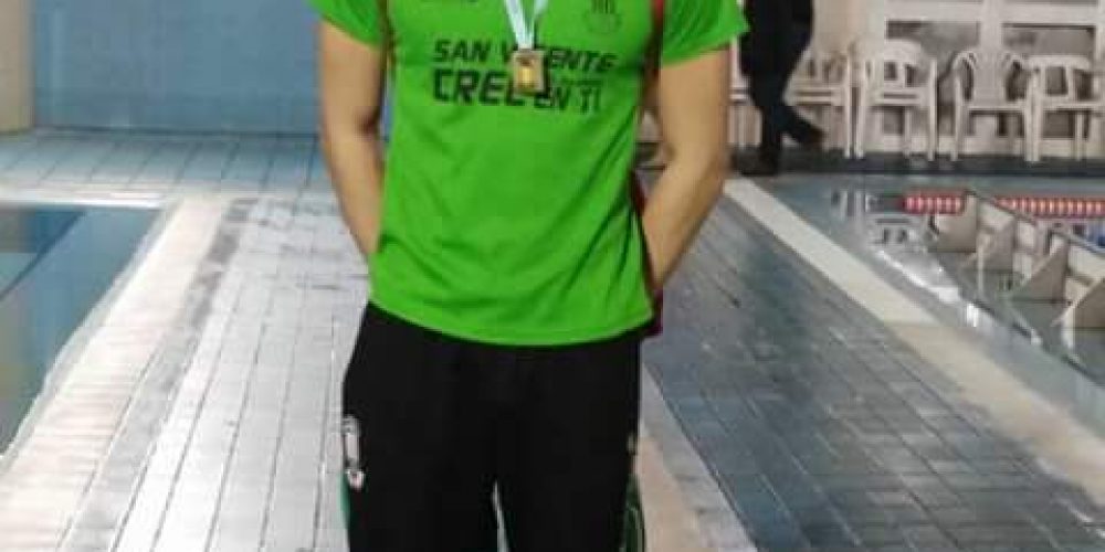 Enhorabuena a nuestro nadador Carlos Rivera