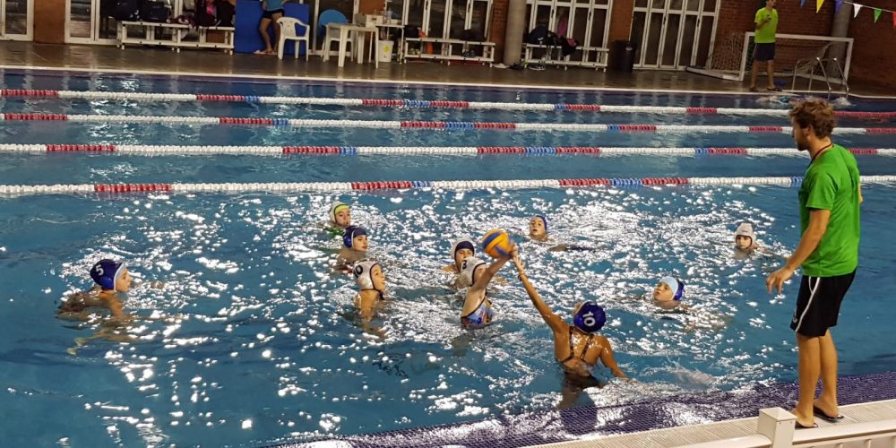 Nuestros waterpolokids en acción.