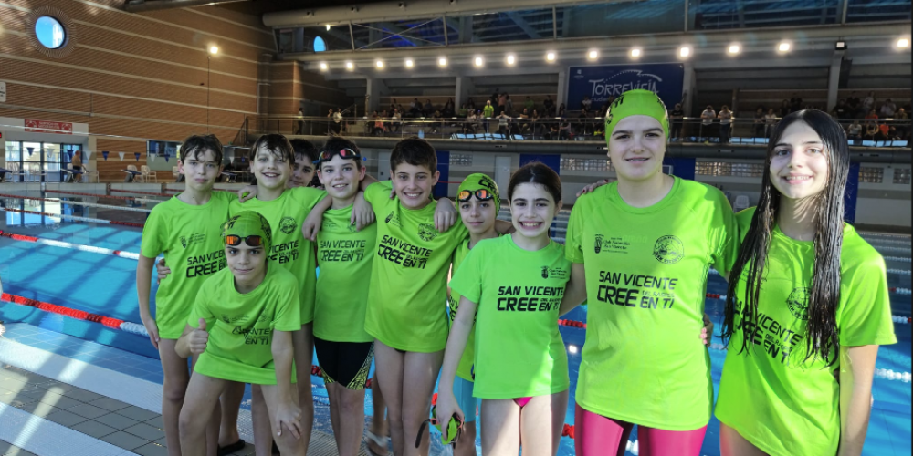 ​El C.N. San Vicente brilla con luz propia en el Control Alevín de Torrevieja.