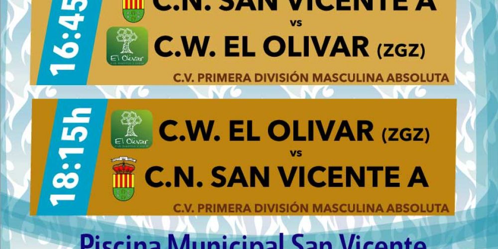 Jornada Waterpolo contra el CW Olivar (Zaragoza)