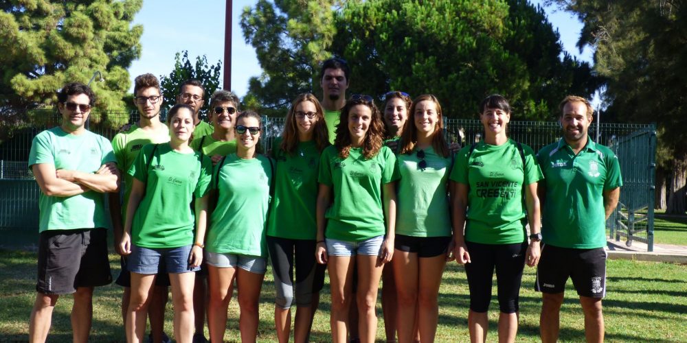 GRAN PRESENTACION DE TODOS LOS EQUIPOS DEL CLUB NATACION SAN VICENTE.